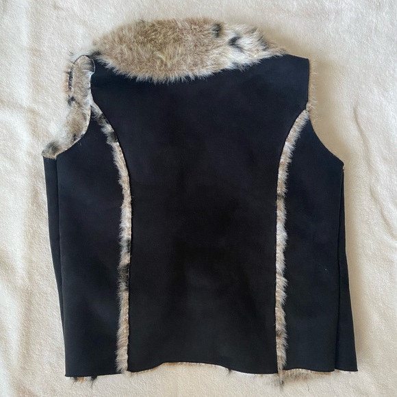 Fur women vest - Picture 2 of 6